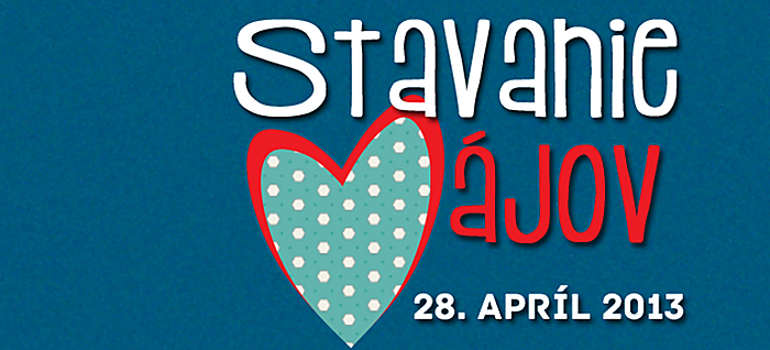 Stavanie májov - Valentín po slovensky